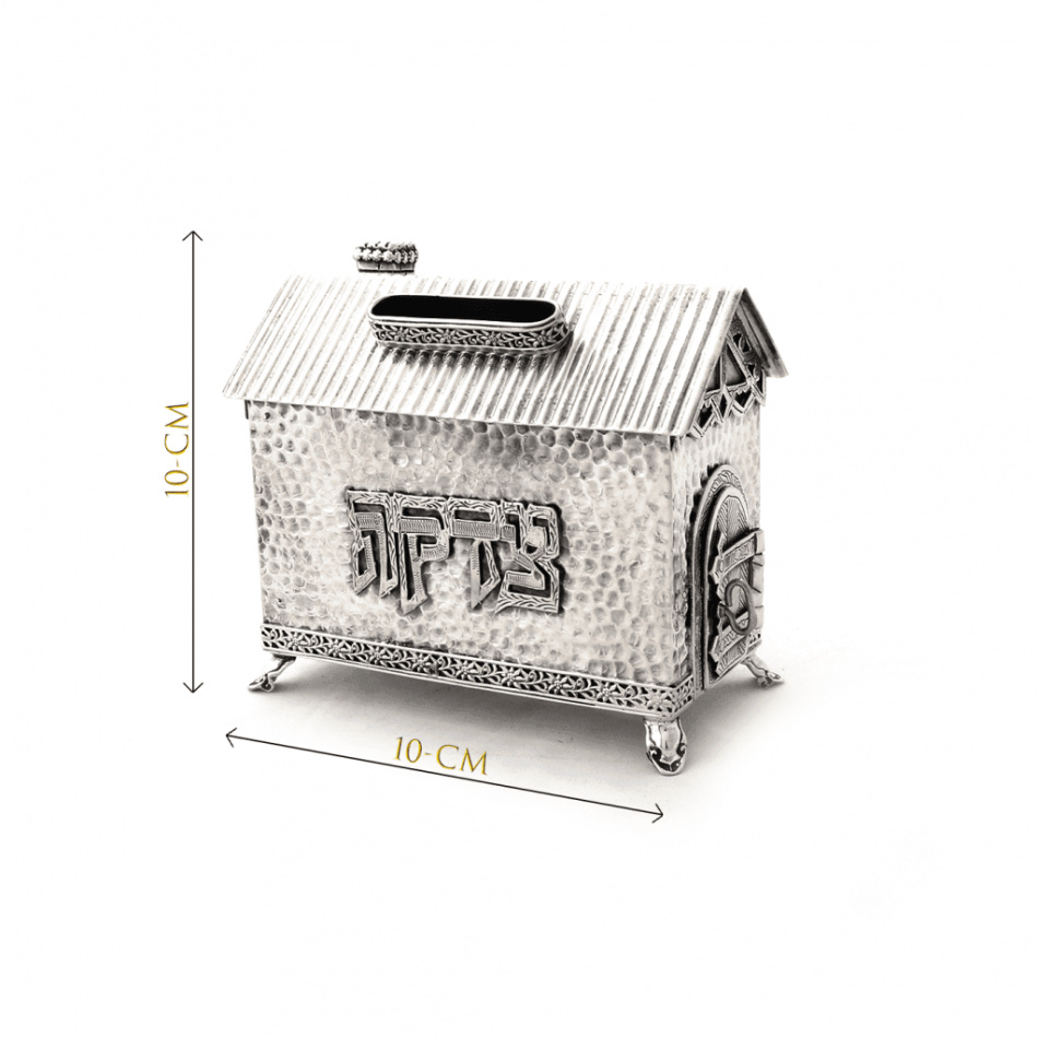 TSÉDAKA EN ARGENT PUR : 925 ARGENT STERLING 