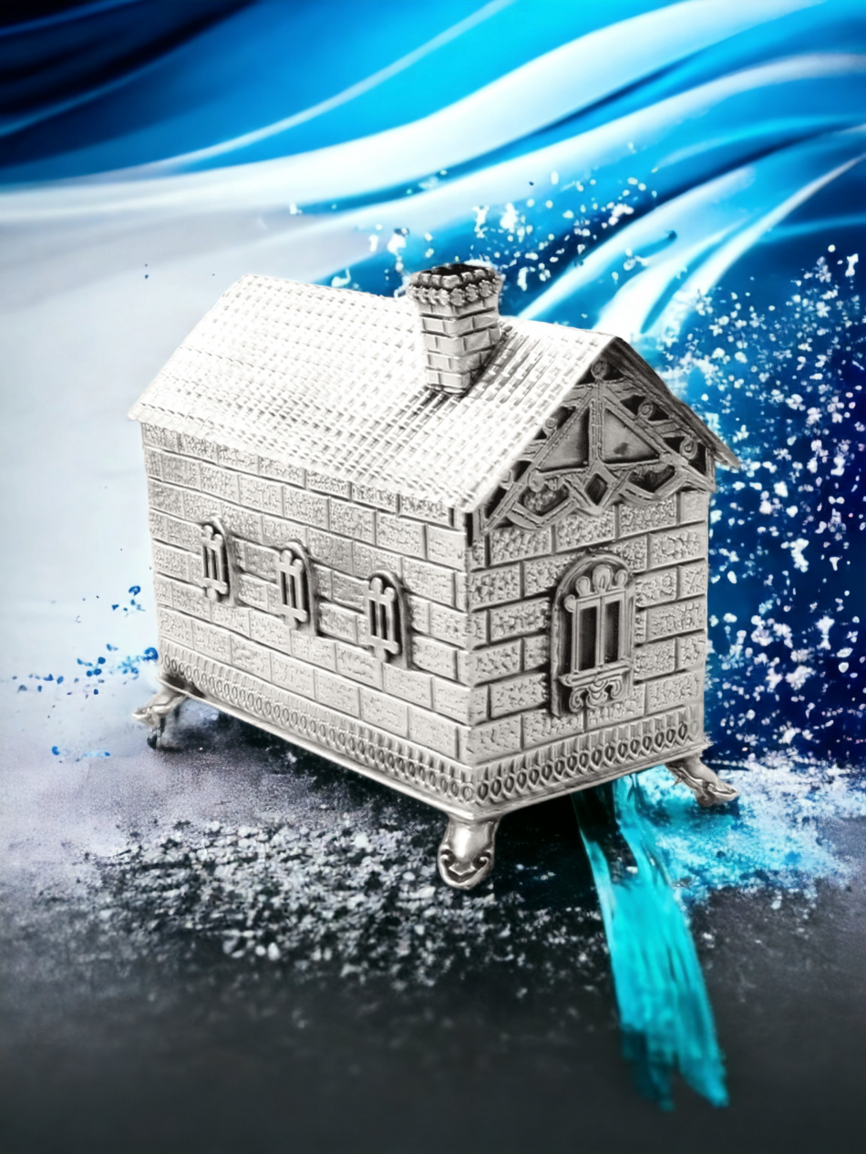 TSÉDAKA EN ARGENT PUR : 925 ARGENT STERLING