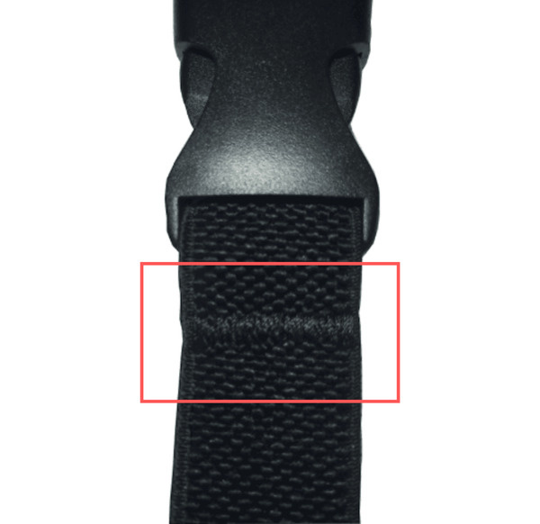 Ceinture de Chabbat Noire (H/F)