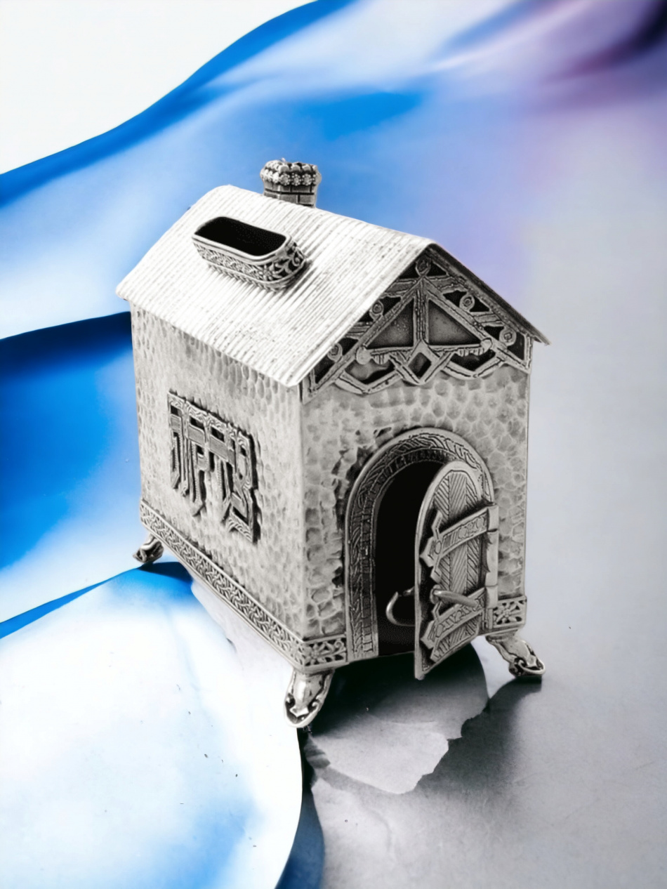 TSÉDAKA EN ARGENT PUR : 925 ARGENT STERLING 