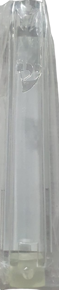 Étui de Mézouza 10 cm en plastique avec double-face