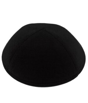 KIPPA TISSEE NOIRE TAILLE 5
