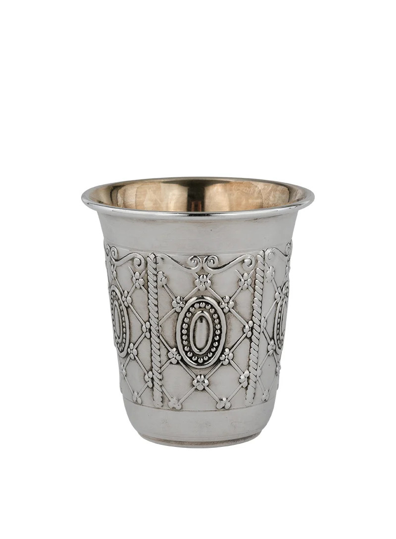Verre Revi'it 925 sterling argent pur pour Chabbat et Fêtes Juives