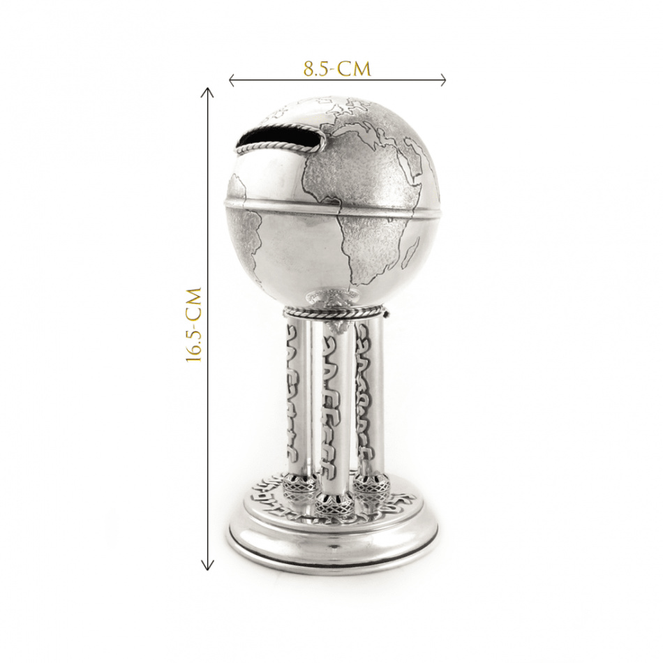 TSÉDAKA EN ARGENT PUR : 925 ARGENT STERLING