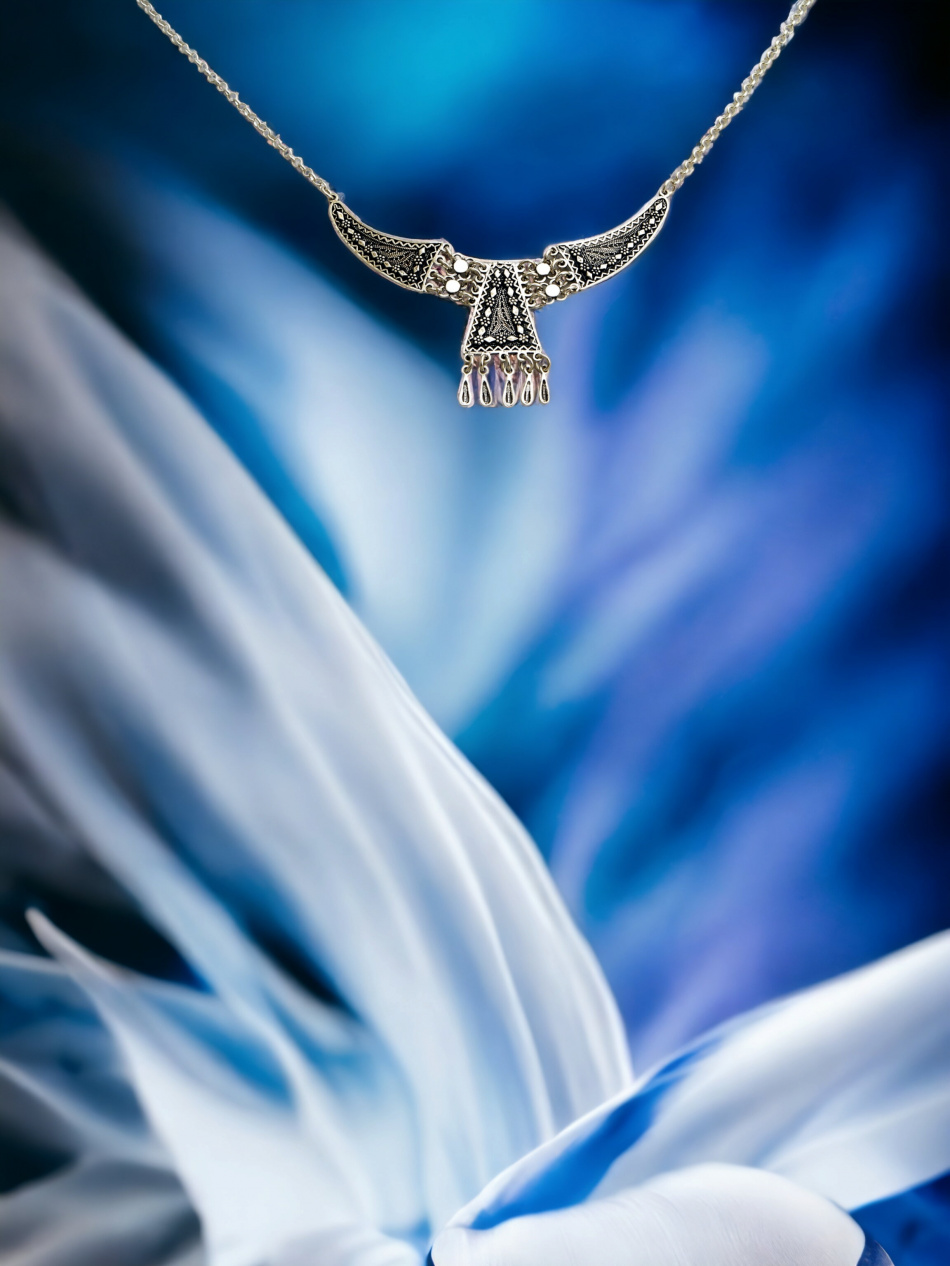 COLLIER EN ARGENT PUR 