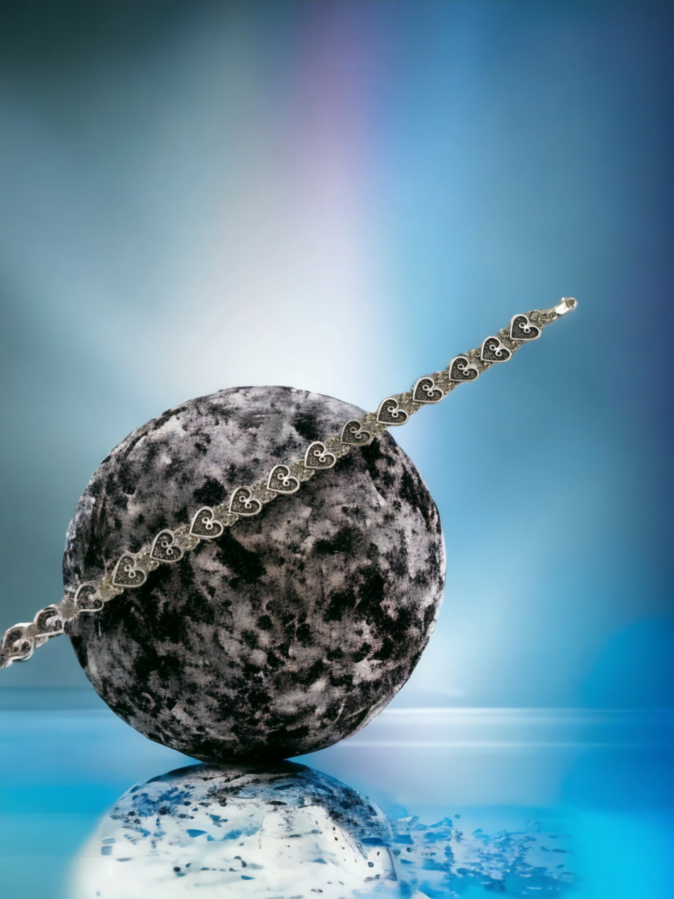 BRACELET EN ARGENT PUR 