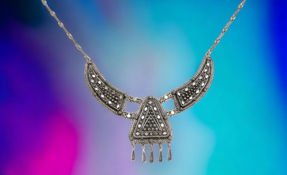 COLLIER EN ARGENT PUR 