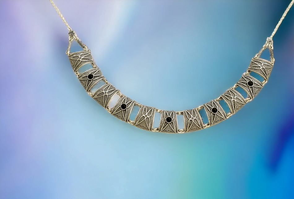 COLLIER EN ARGENT PUR 