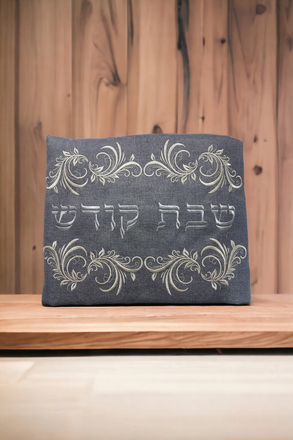 Couvre 'Halla en lin gris clair 71X82 cm