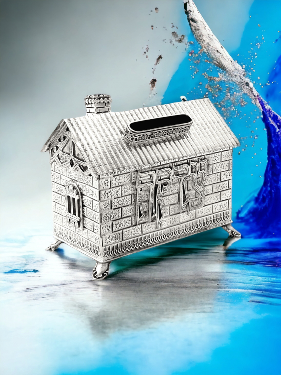 TSÉDAKA EN ARGENT PUR : 925 ARGENT STERLING