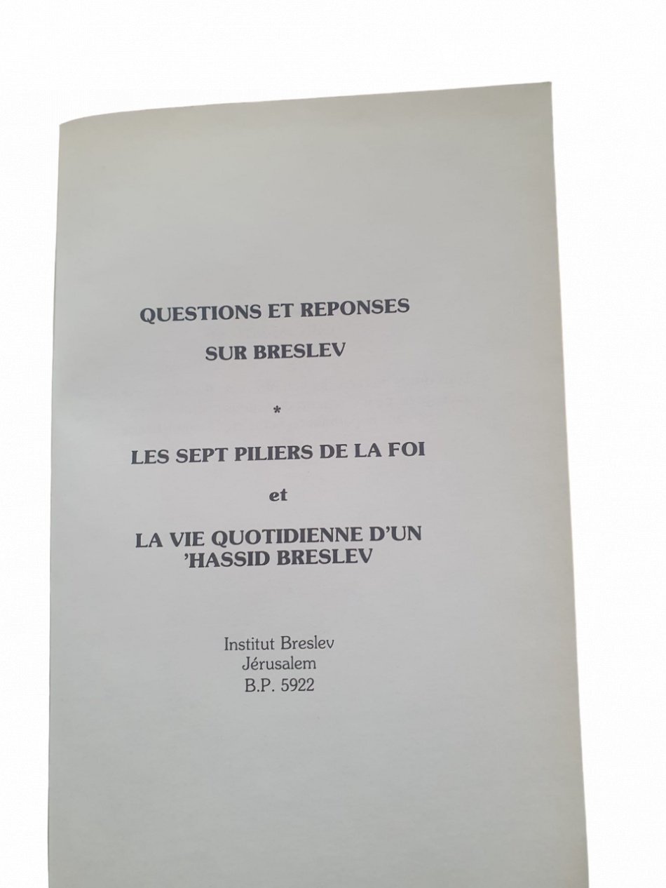 QUESTIONS ET REPONSES SUR BRESLEV