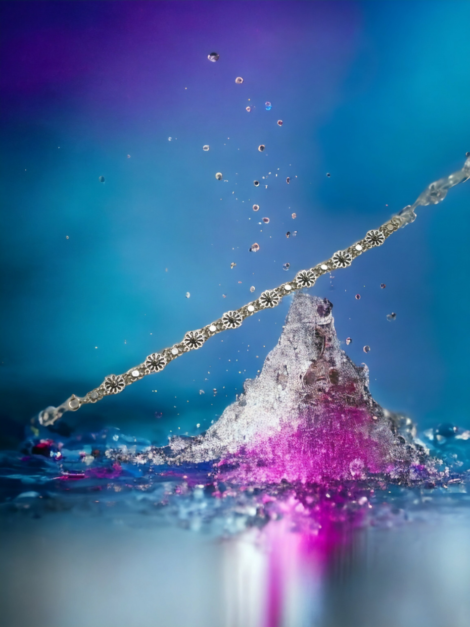 BRACELET EN ARGENT PUR 