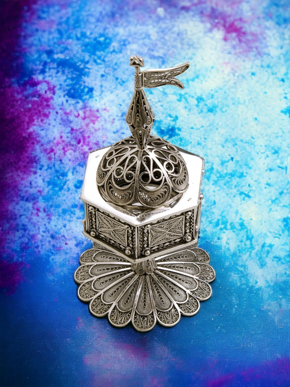 SENTEUR / BESSAMIM EN ARGENT PUR 