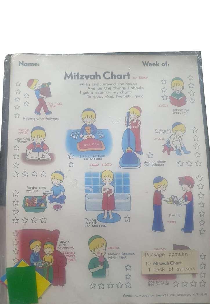 MITZVAH CHART